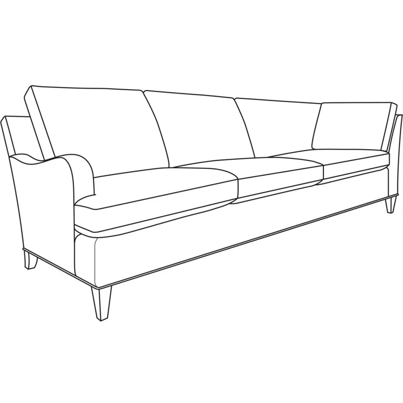 Century Studio Essentials Logan Laf Corner Sofa