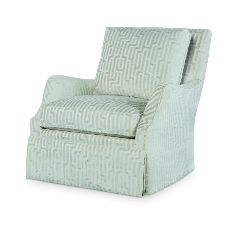 Century Signature Cassidy Skirted Swivel Chair
