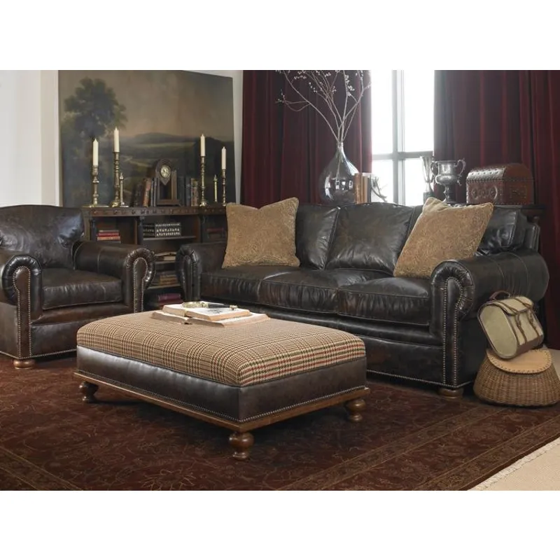 Bob Timberlake Upholstery Lillie's Cocktail Ottoman