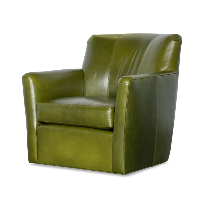 Century Leather Maleah Swivel Chair