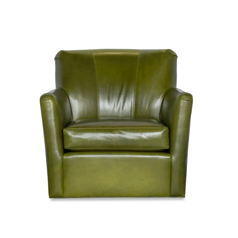 Century Leather Maleah Swivel Chair
