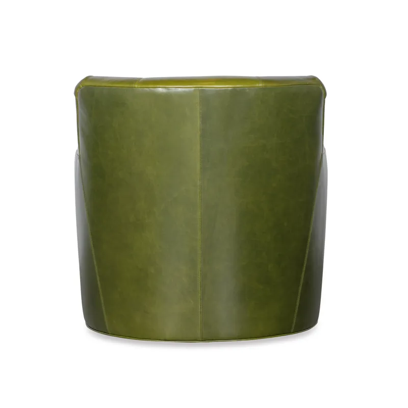 Century Leather Maleah Swivel Chair