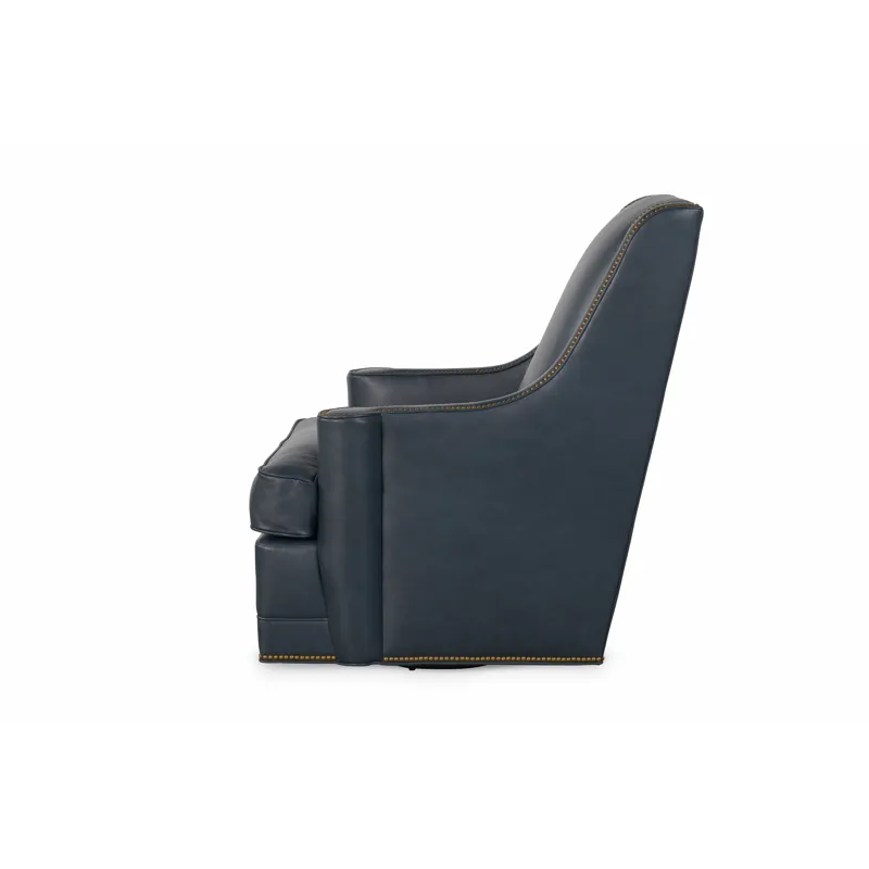 Century Leather Elsa Swivel Chair