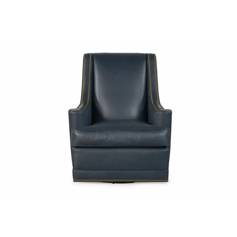 Century Leather Elsa Swivel Chair