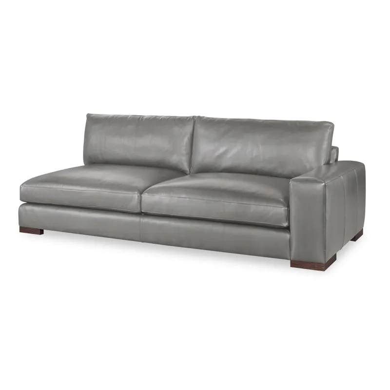Century Leather Great Room Leather RAF Sofa