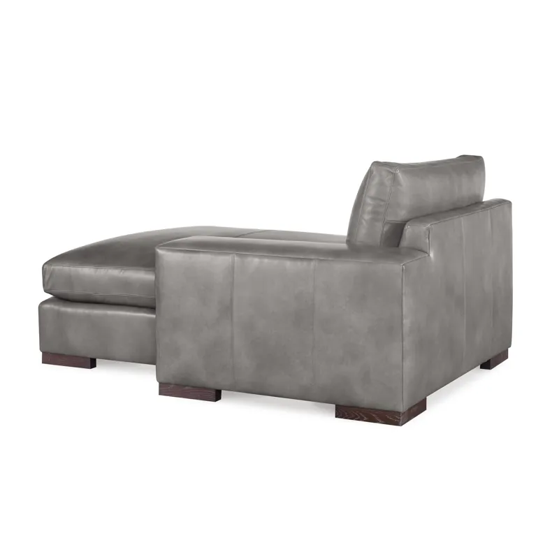 Century Leather Great Room Leather Raf Chaise