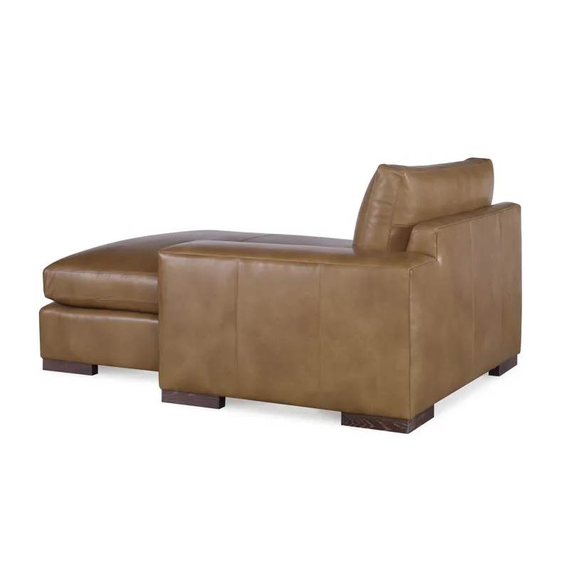 Century Leather Great Room Leather Raf Chaise