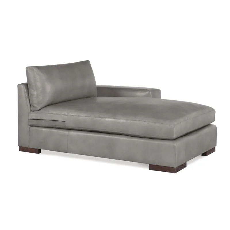 Century Leather Great Room Leather Raf Chaise