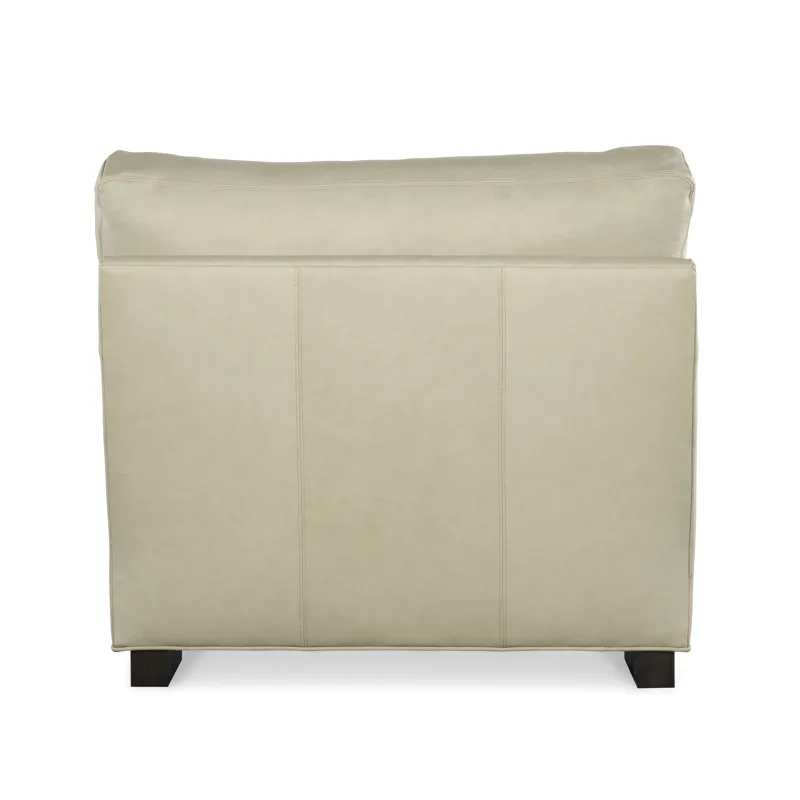 Century Leather Leatherstone Armless Chair N Half