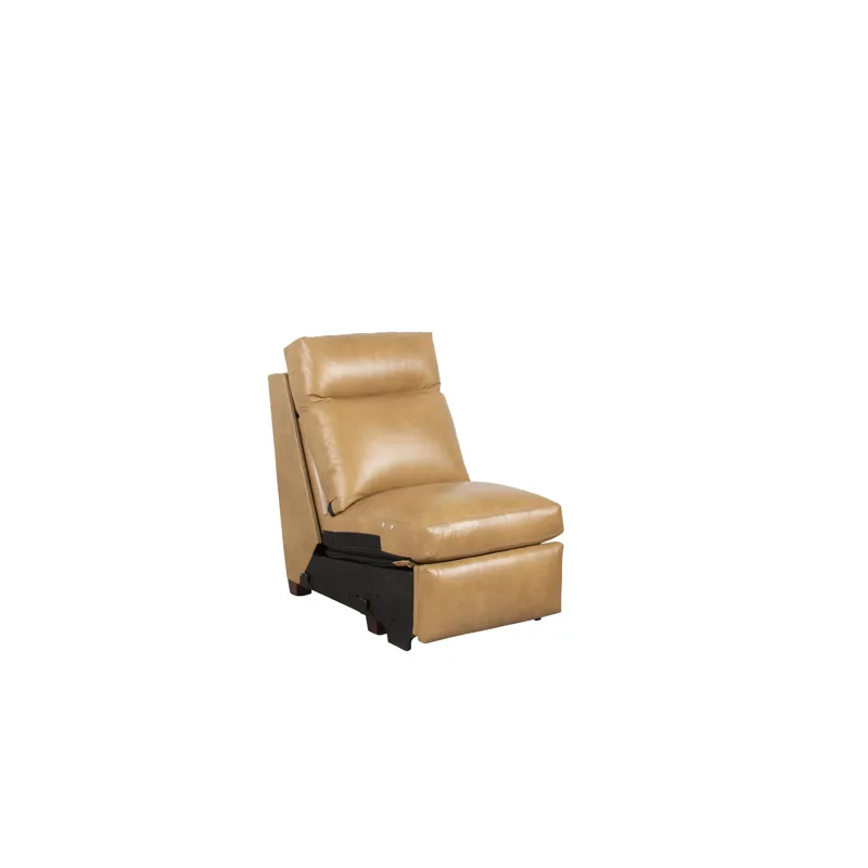 Century Leather Braxton Armless Chair