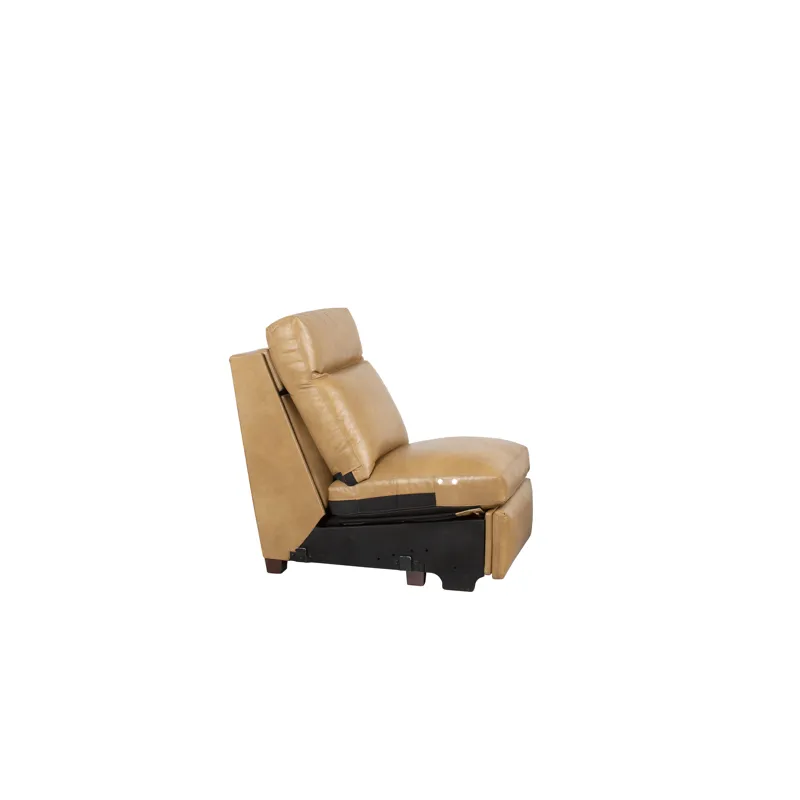 Century Leather Braxton Armless Chair