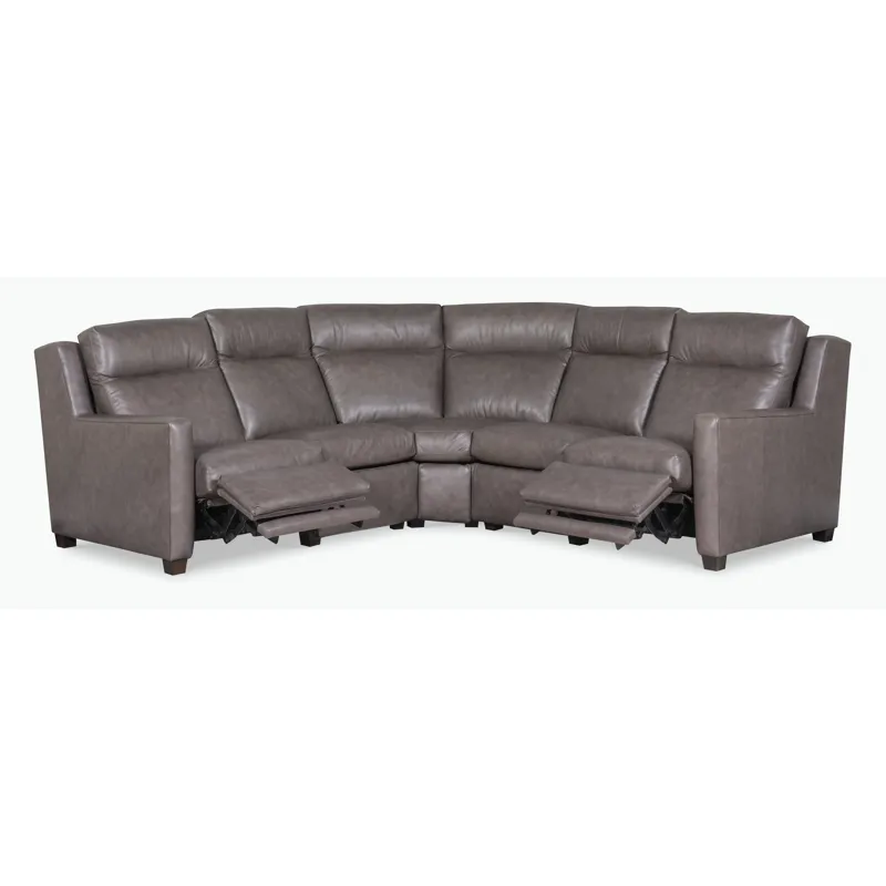 Century Leather Braxton RAF Electric Motion Wh Love Seat