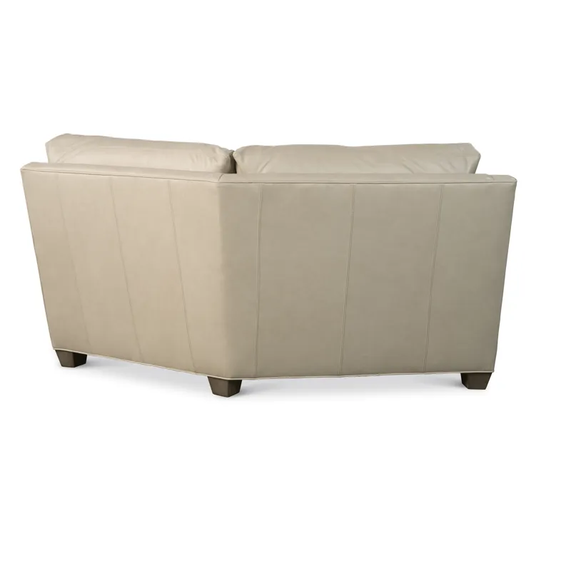 Century Leather Carsen Laf Wedge Sofa