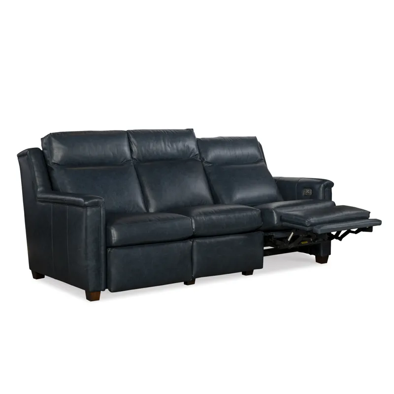 Century Leather Wythe Electric Motion Wh Sofa