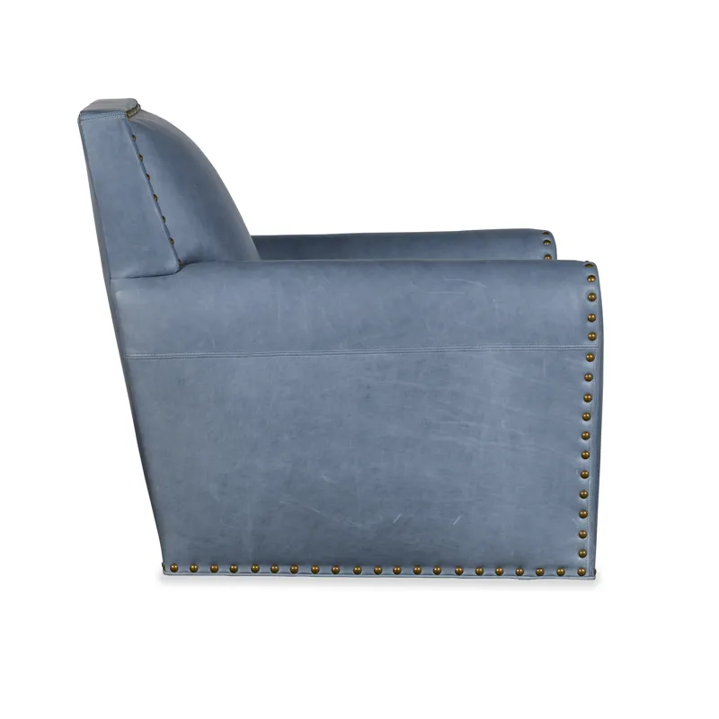 Century Leather Gaylen Swivel Chair