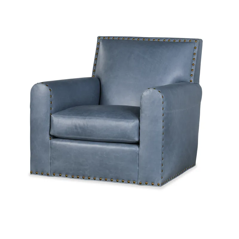 Century Leather Gaylen Swivel Chair