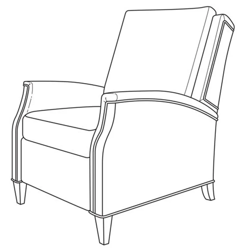 Century Leather Henley Manual Recliner