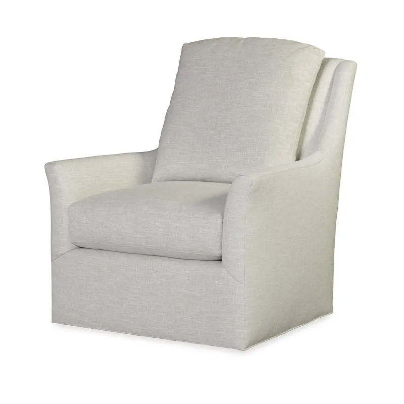 Century Home Elegance Stocked Tori Swivel Chair