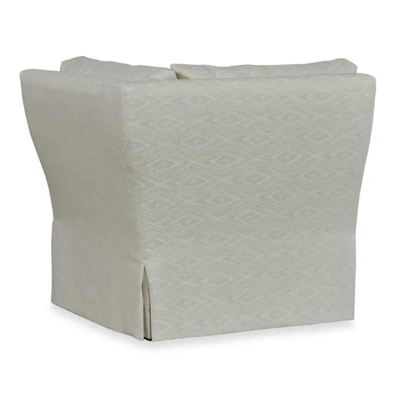 Century Home Elegance Sloane Skirted Corner Chair