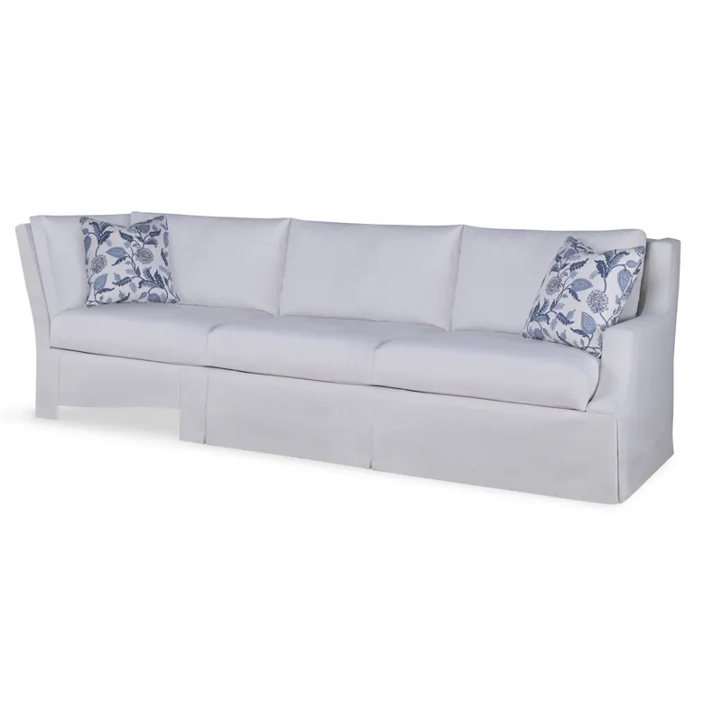 Century Home Elegance Sloane Skirted Raf Corner Sofa