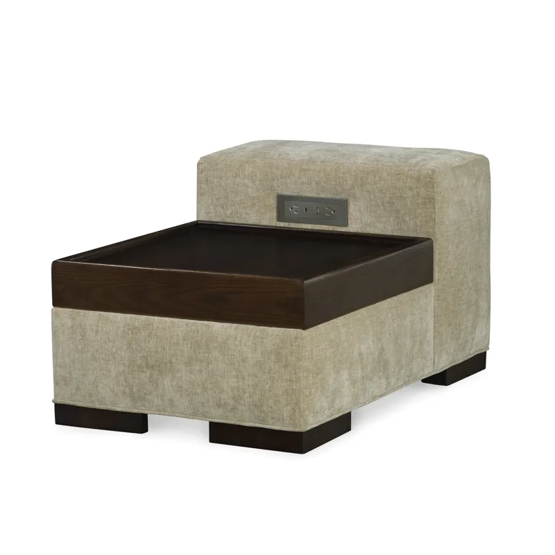Century Home Elegance Cornerstone Table Ottoman Oak
