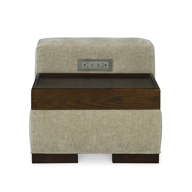 Century Home Elegance Cornerstone Table Ottoman Oak