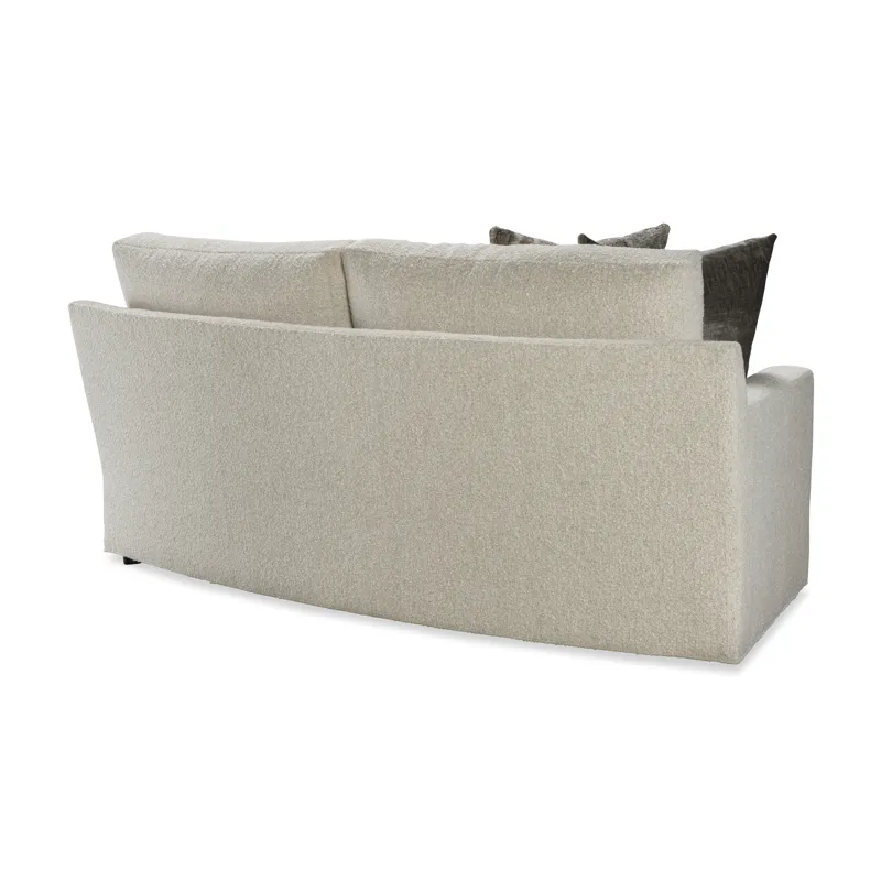 Century Home Elegance Cornerstone Curved Laf Love Seat