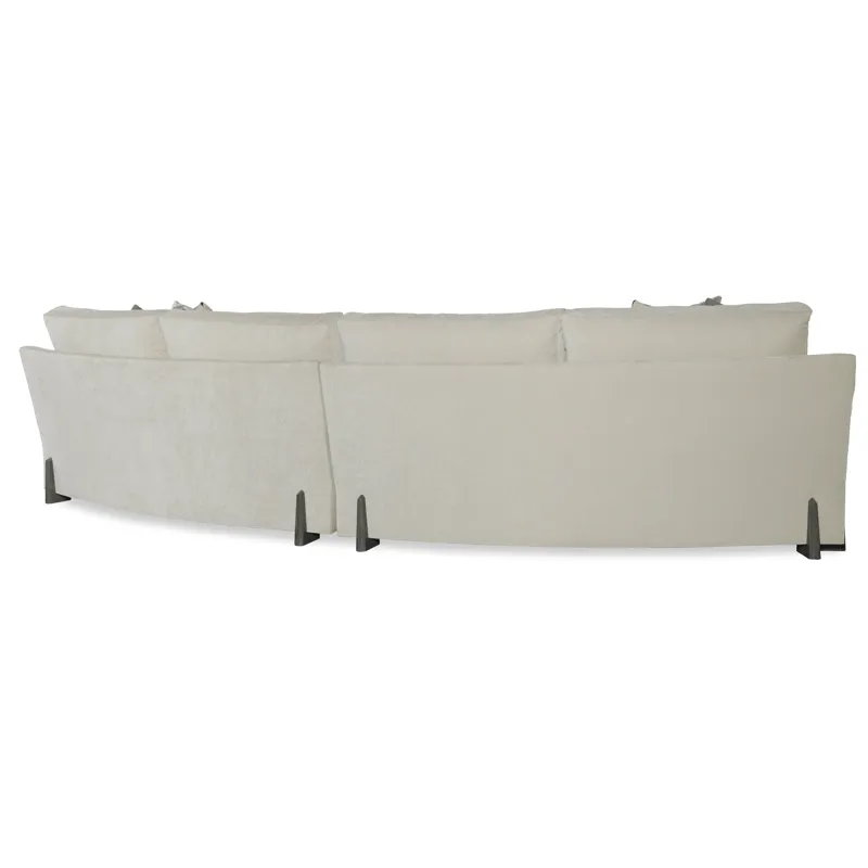 Century Home Elegance Cornerstone Curved Raf Love Seat