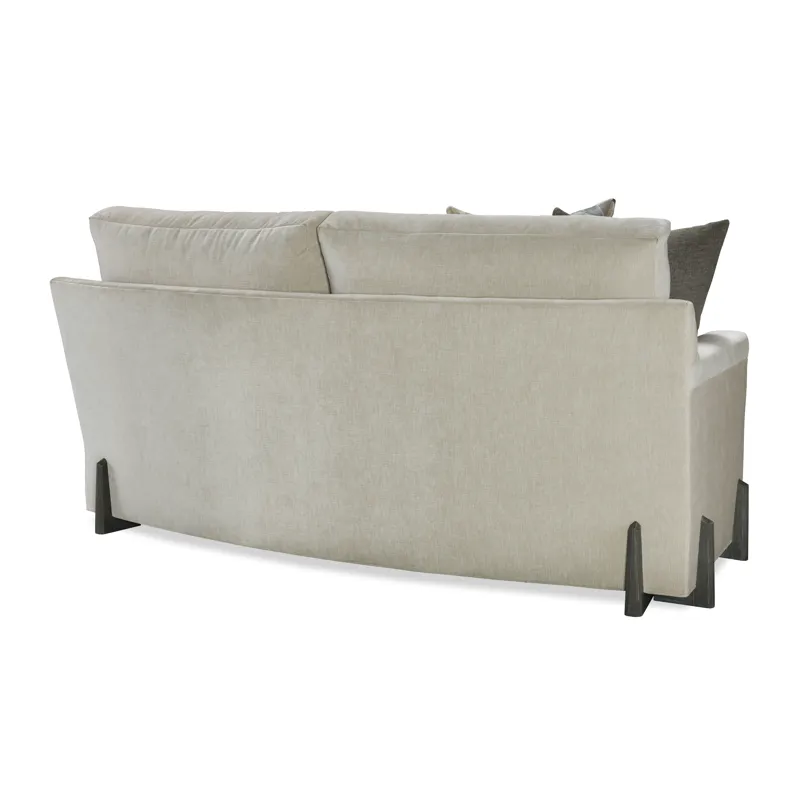 Century Home Elegance Cornerstone Curved Laf Love Seat