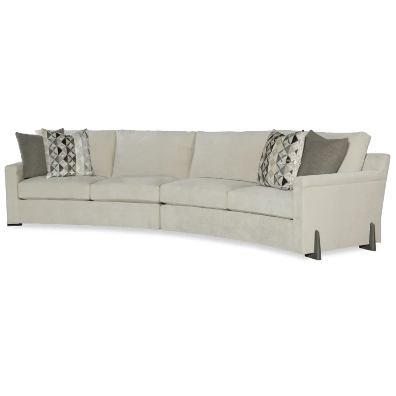 Century Home Elegance Cornerstone Curved Raf Love Seat