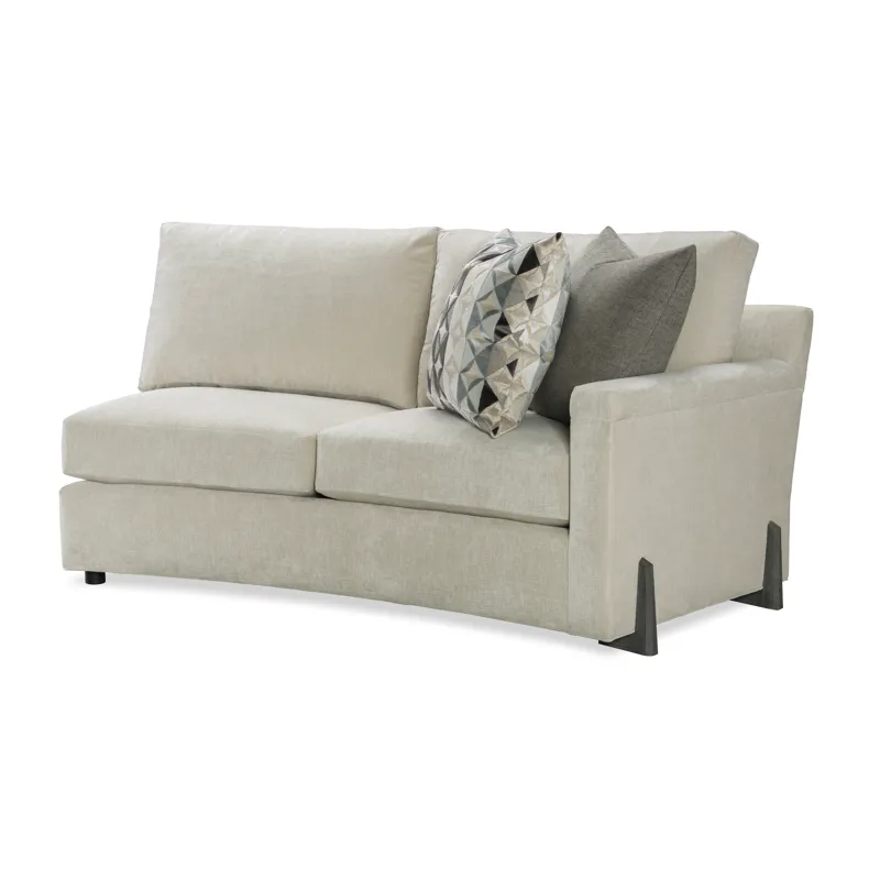 Note Shown As: shown as RAF Curved Love Seat