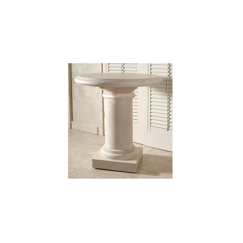 Oscar De La A Outdoor Sea Gl Bar Table Cast Resin By Century Oscar De La A Outdoor Sea Gl Bar Table 60 D10 90