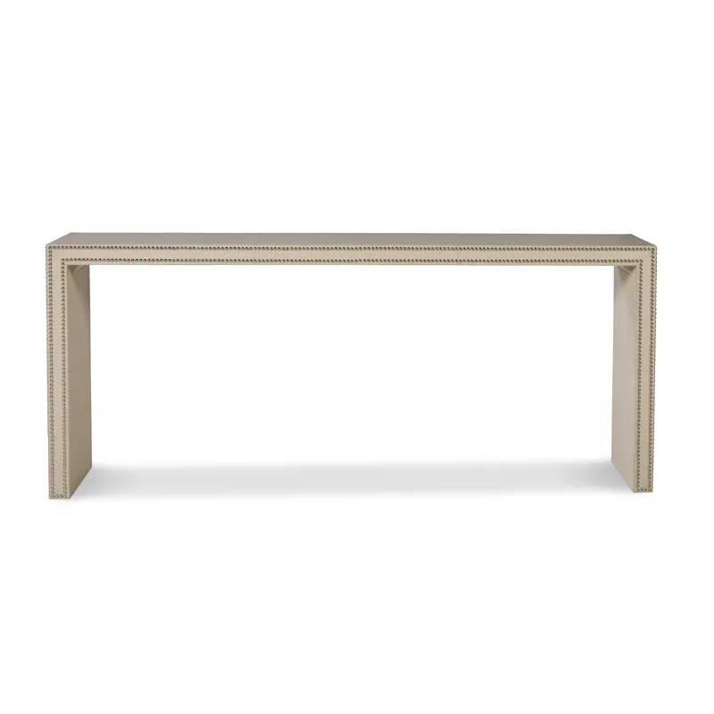 Grand Tour Furniture Greek Key Console Table Cream