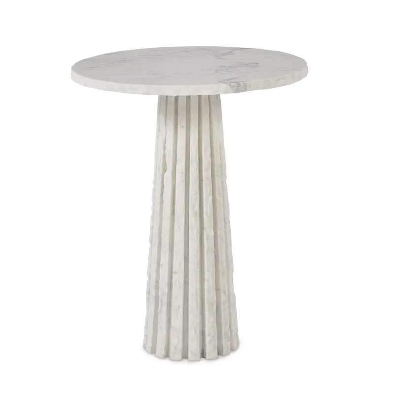 Grand Tour Furniture Barco Accent Table Travertine