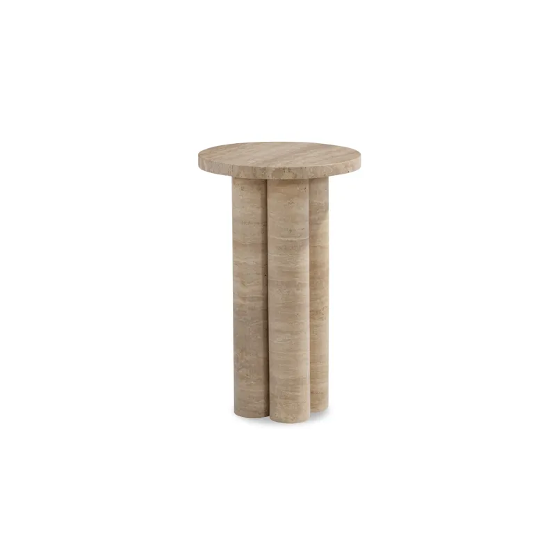 Grand Tour Furniture Tivoli Spot Table Travertine