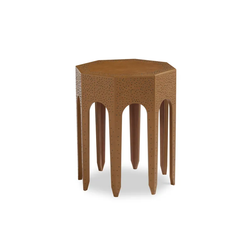 Grand Tour Furniture Mandir Side Table Tan