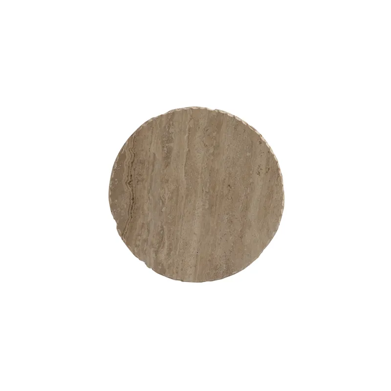 Grand Tour Furniture Barco Accent Table Travertine
