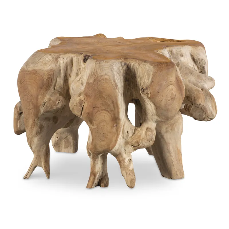 Grand Tour Furniture Natural Teak Root Coffee Table Natural