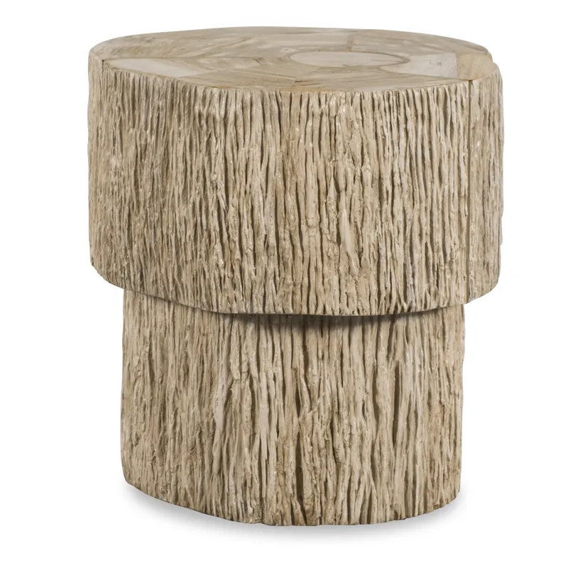 Grand Tour Furniture Elan Petrified Wood Accent Table Light
