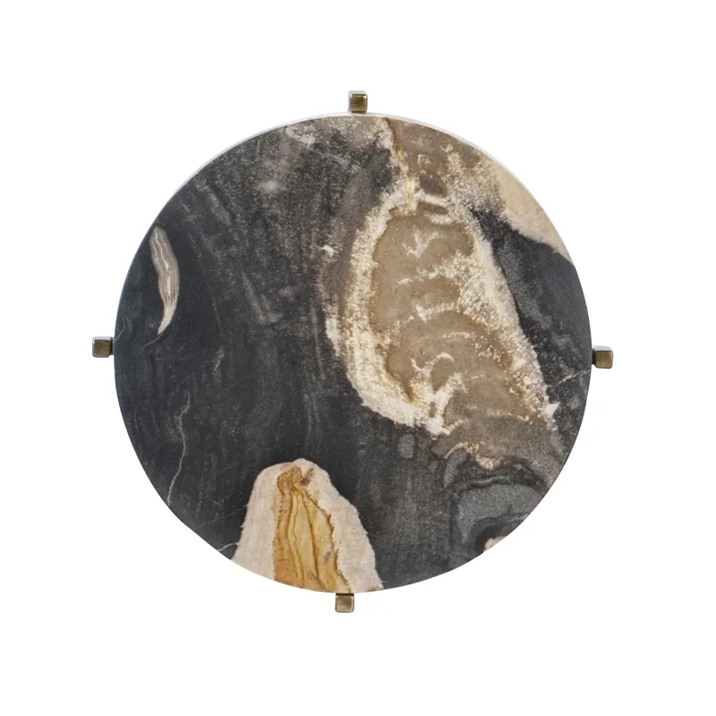 Grand Tour Furniture Acme Petrified Wood Drinks Table