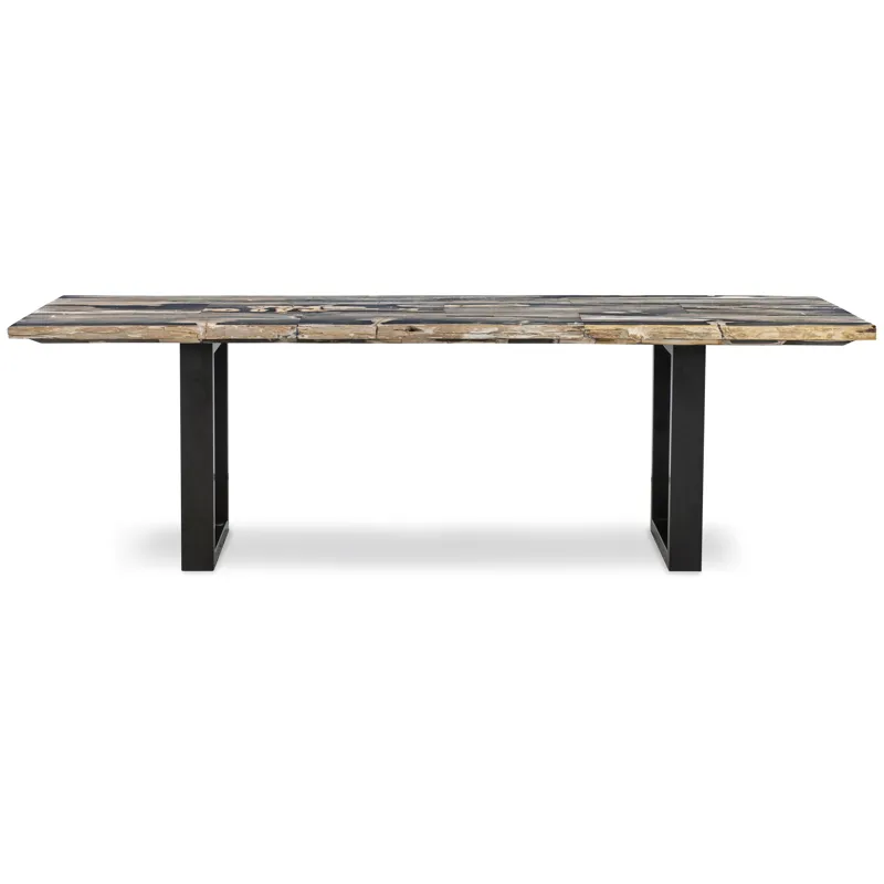 Grand Tour Furniture Andreas Petrified Wood Dining Table
