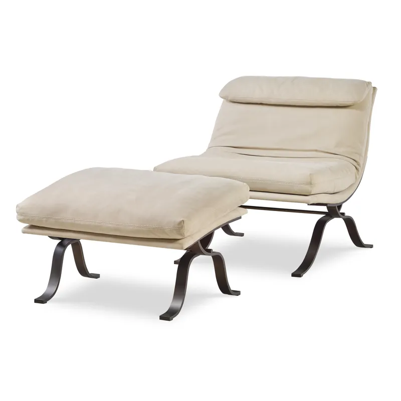 Tara Shaw Upholstery Saint Laurent Ottoman