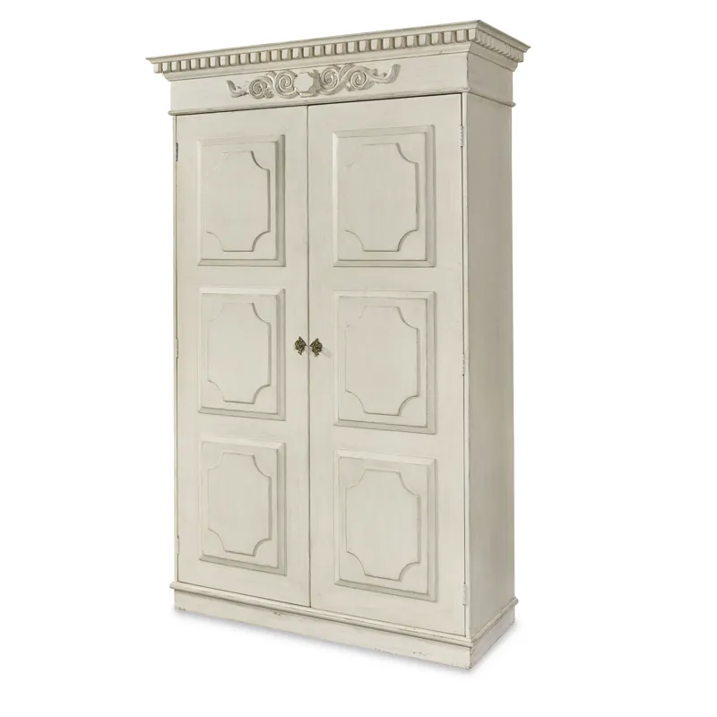 Tara Shaw Casegoods Fountainebleau Wardrobe(Aged Cream)