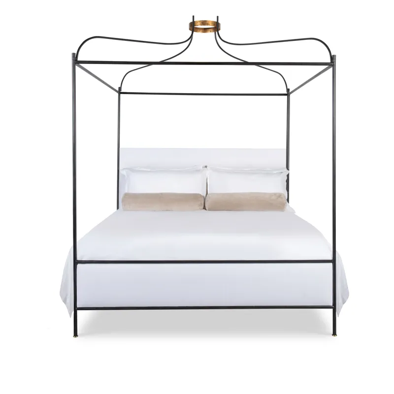 Tara Shaw Casegoods Venetian Bed W/Canopy Square Headboard - King