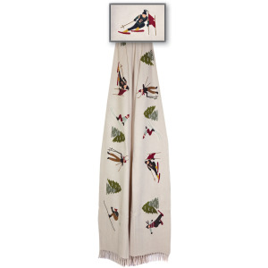 Ski - 52" x 70" Throw Blanket