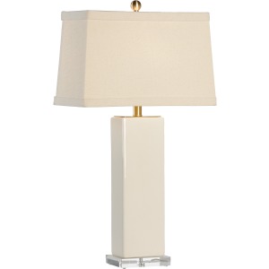 Becker Vase Lamp - Cream