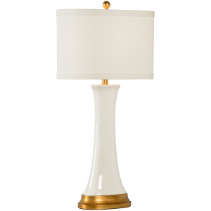 Hopper Lamp - White