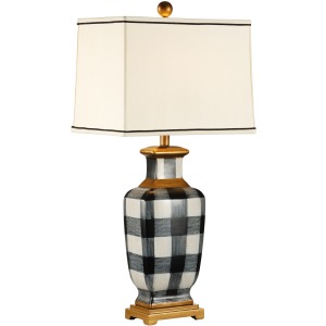 Plaid Lamp