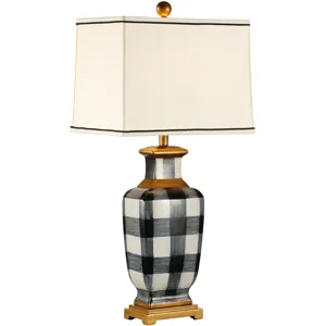 Plaid Lamp