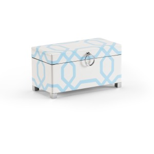 Box Sm White And Blue
